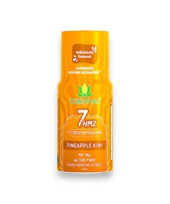 Curevana 7hmz Kratom Extract 7-hydroxymitragynine Liquid Shot Pineapple Kiwi 15ml