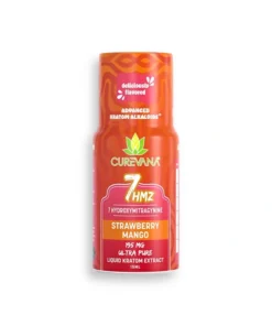 Quick view Curevana 7hmz Kratom Extract 7-hydroxymitragynine Liquid Shot Strawberry Mango 15ML