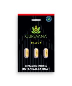 Curevana Kratom Extract Black Capsules