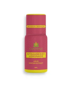 Curevana Kratom Extract Liquid Shot Strawberry Lemonade 15ml